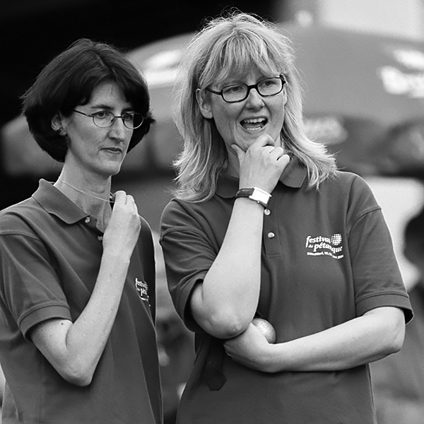 DM Damen in Schweinfurt - Diane und Karin