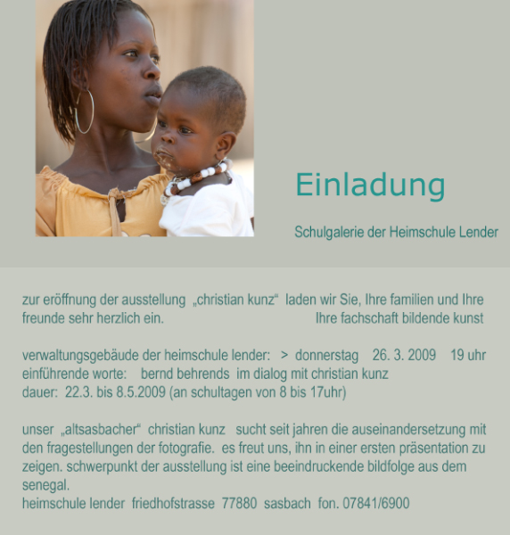 Einladung