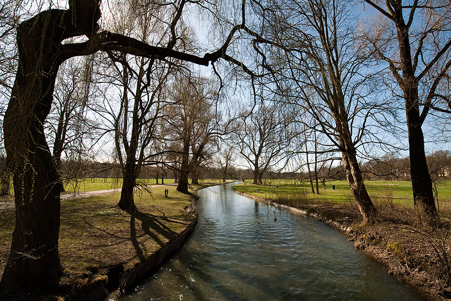 München - Englischer Garten - Eisbach